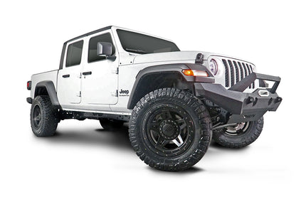 TrailFX Full Width Front Bumper with Skid Plate and Winch Mount For Jeep Wrangler JL/Gladiator