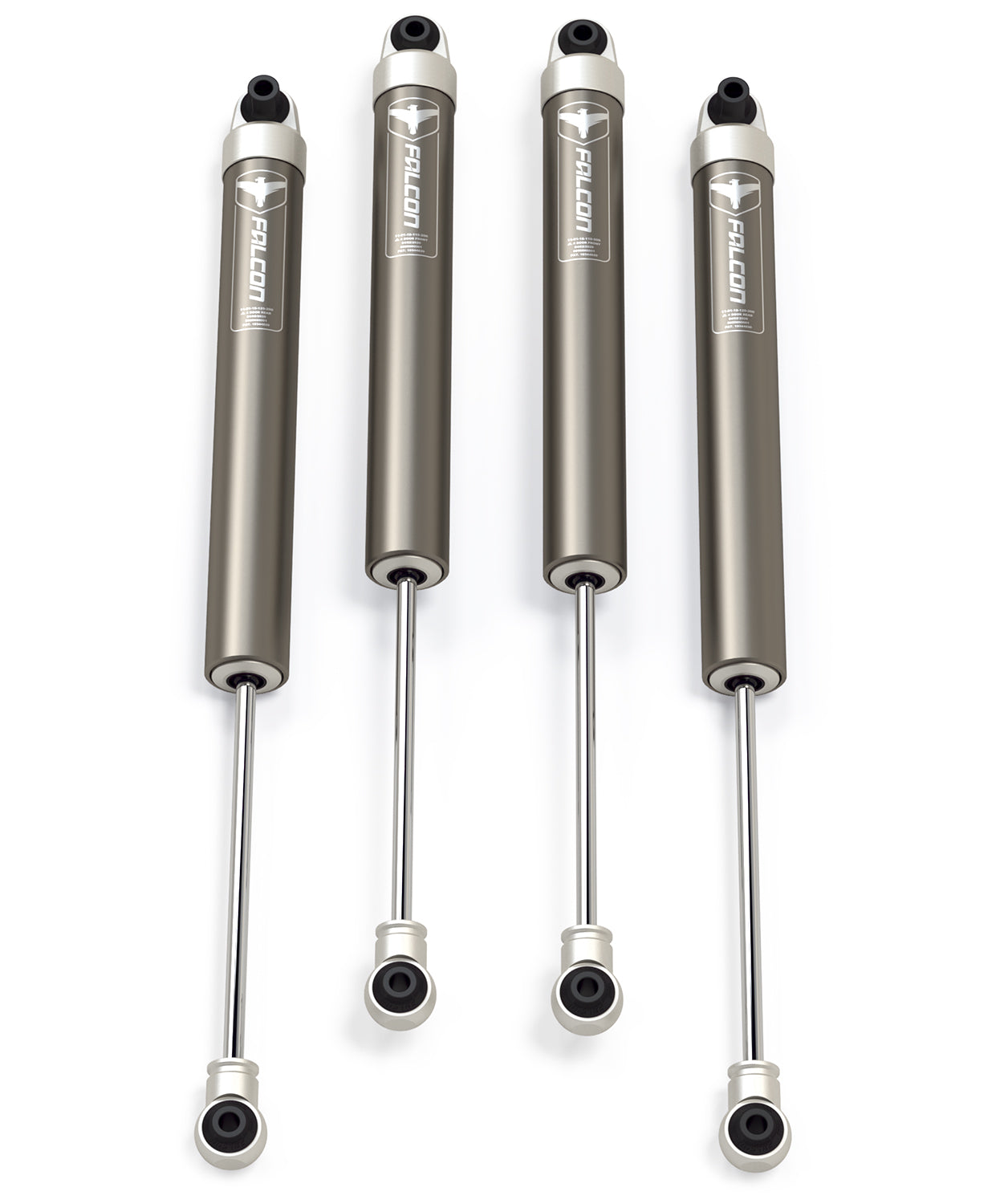 Falcon Shocks Gladiator JT 1.1 Monotube Shock Kit 2-3.5 Inch Lift