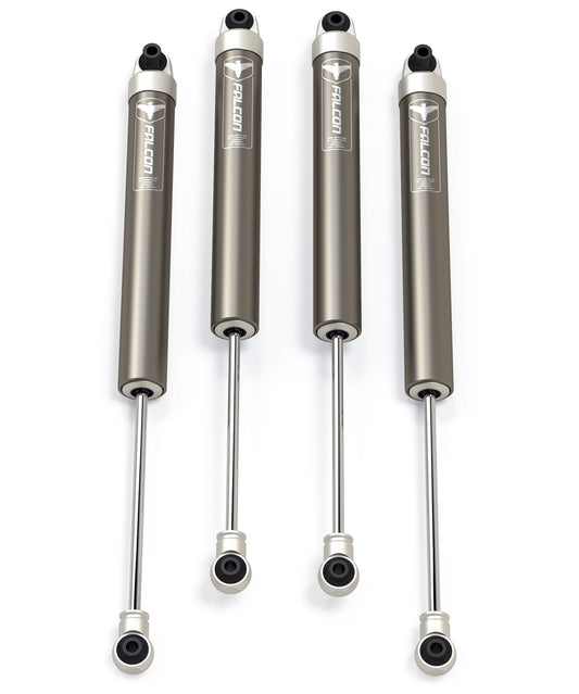 Falcon Shocks Gladiator JT 1.1 Monotube Shock Kit 2-3.5 Inch Lift