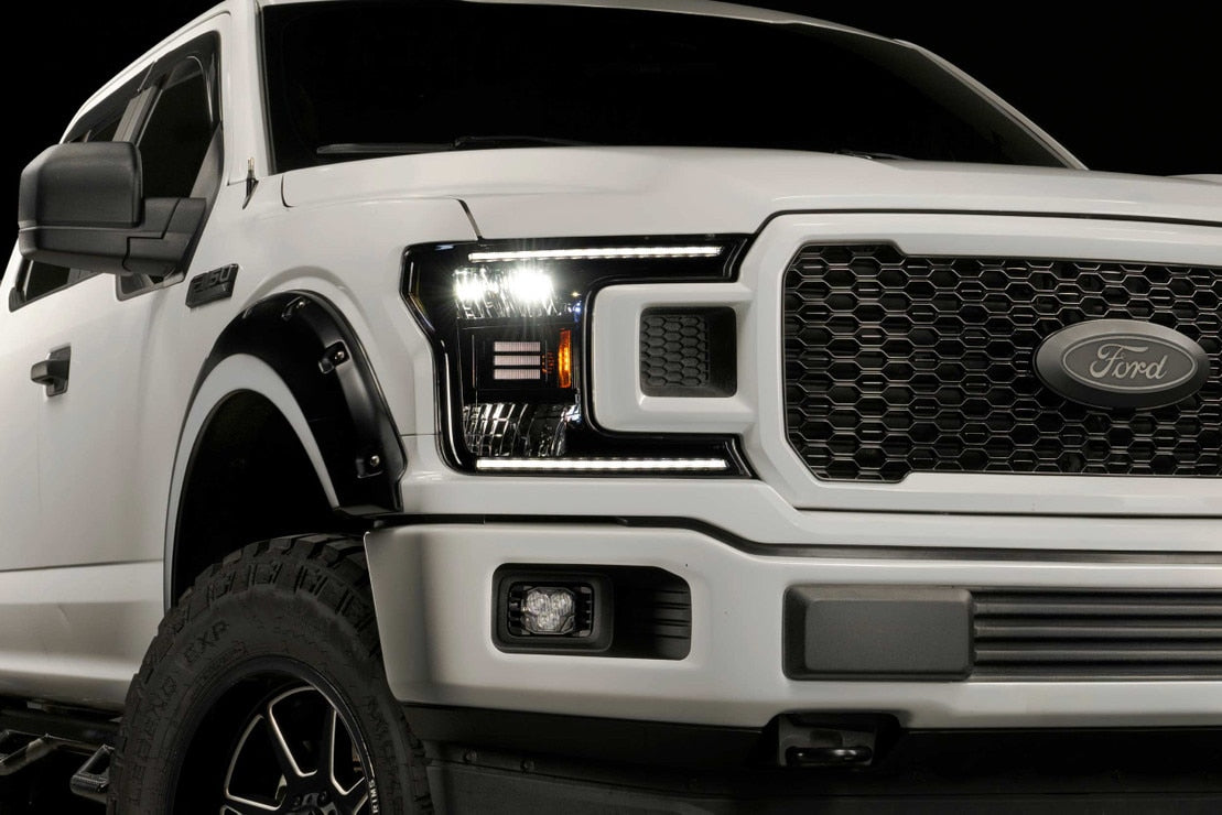 Morimoto XB Hybrid-R LED Headlights: Ford F-150 (18-20 / Set)
