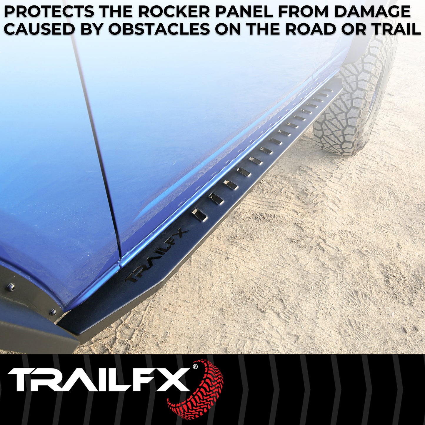 TrailFX Overland Running Board 2021+ Bronco 4Dr