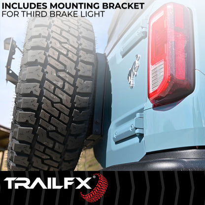 TrailFX Spare Tire Carrier Direct Mount For 2021-2025 Bronco