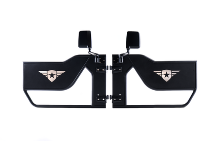 Combat Off Road Jeep JK/JKU Wrangler Tube Doors - Front Pair