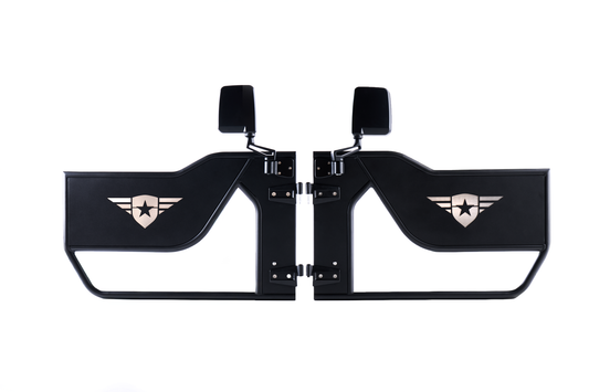 Combat Off Road Jeep JK/JKU Wrangler Tube Doors - Front Pair