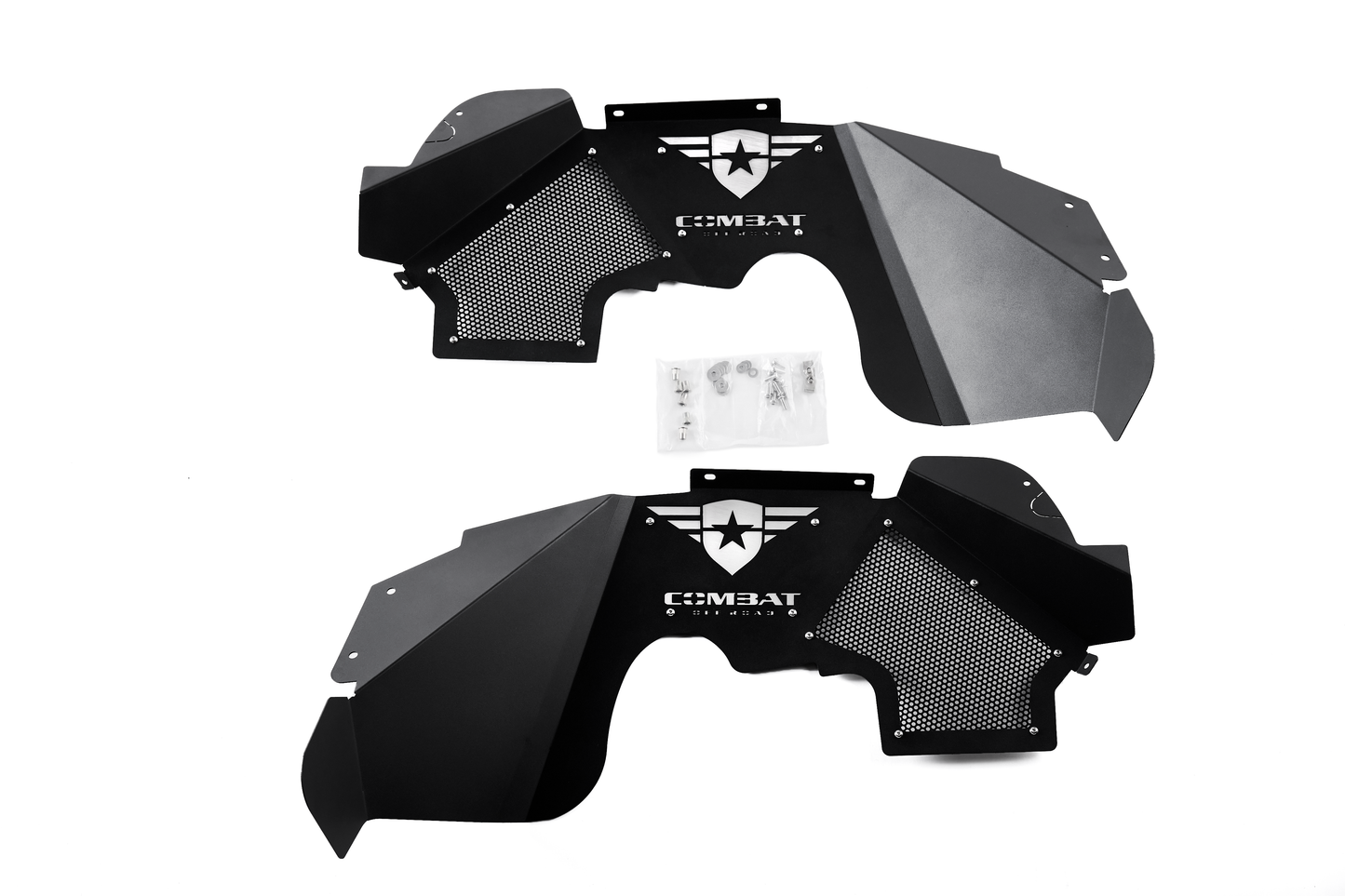 Combat Off Road Jeep JK/JKU Aluminum Inner Fender Liners - Front Pair