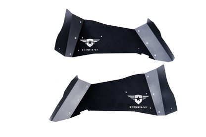 Combat Off Road Jeep JK/JKU Aluminum Inner Fender Liners - Rear Pair
