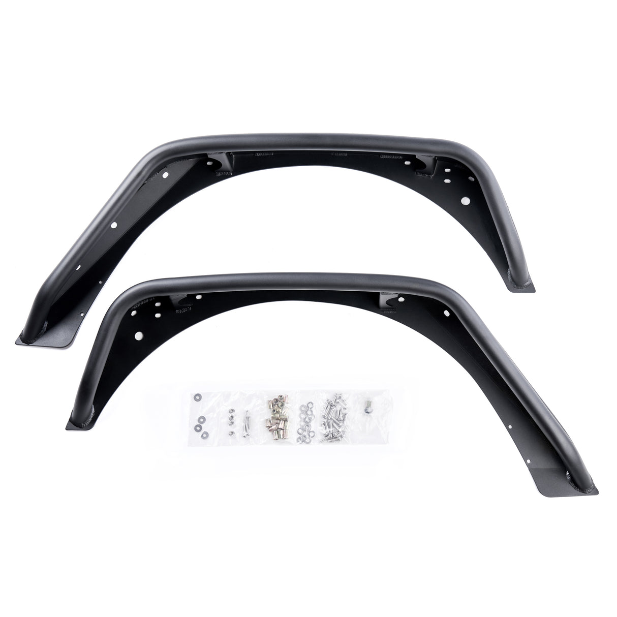 Combat Off Road Jeep JK/JKU Black Aluminum Fenders - Rear Pair