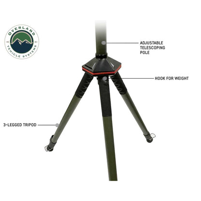 Overland Vehicle Systems UFO Solar Light Light Pods & Speaker - Camping Light