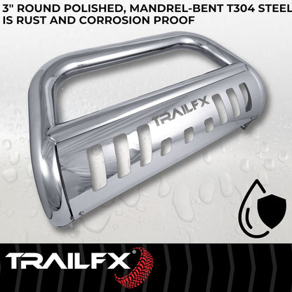 TrailFX 3" Round Bull Bar (2017- Present) F250/350- Stainless