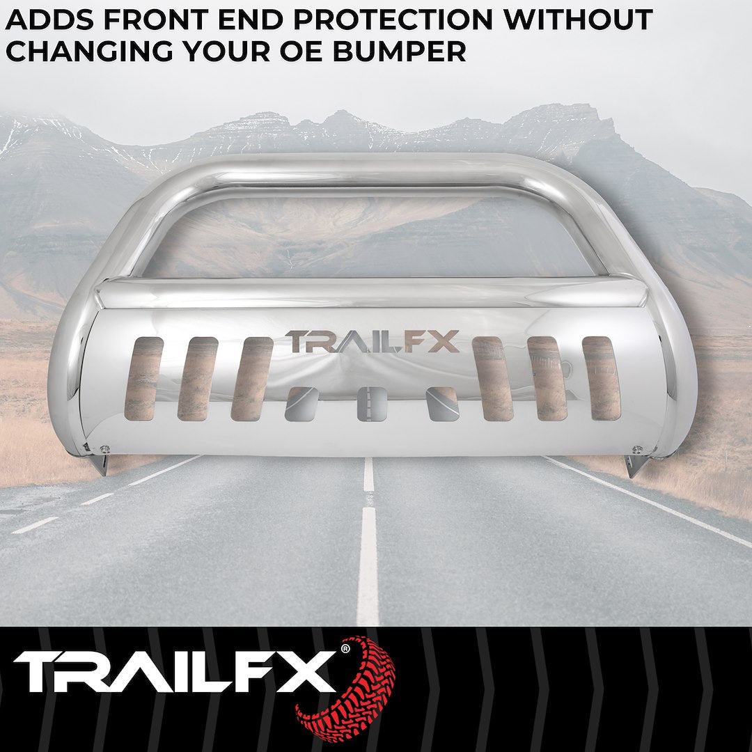 TrailFX 3" Round Bull Bar (2017- Present) F250/350- Stainless