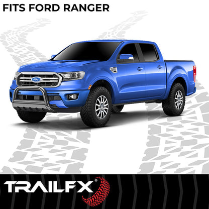 TrailFX 3" Round Bull Bar – Ford Ranger (2019–2023) Black