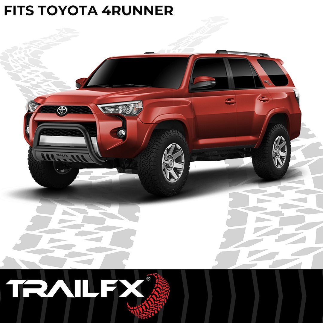 TrailFX 3" Round Bull Bar – Toyota 4Runner (2010–2024) Black