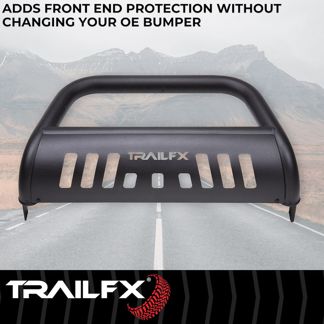 TrailFX 3" Round Bull Bar – Toyota 4Runner (2010–2024) Black