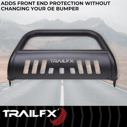 TrailFX 3" Round Bull Bar – Toyota 4Runner (2010–2024) Black