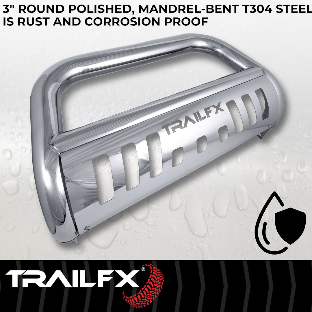 TrailFX 3" Round Bull Bar – Toyota Tundra (2022–2025) Stainless