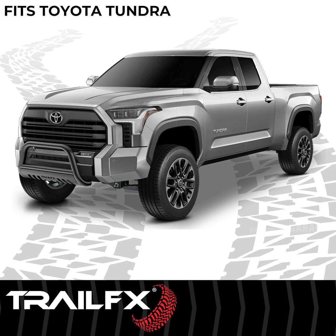 TrailFX 3" Round Bull Bar – Toyota Tundra (2022–2025) Black