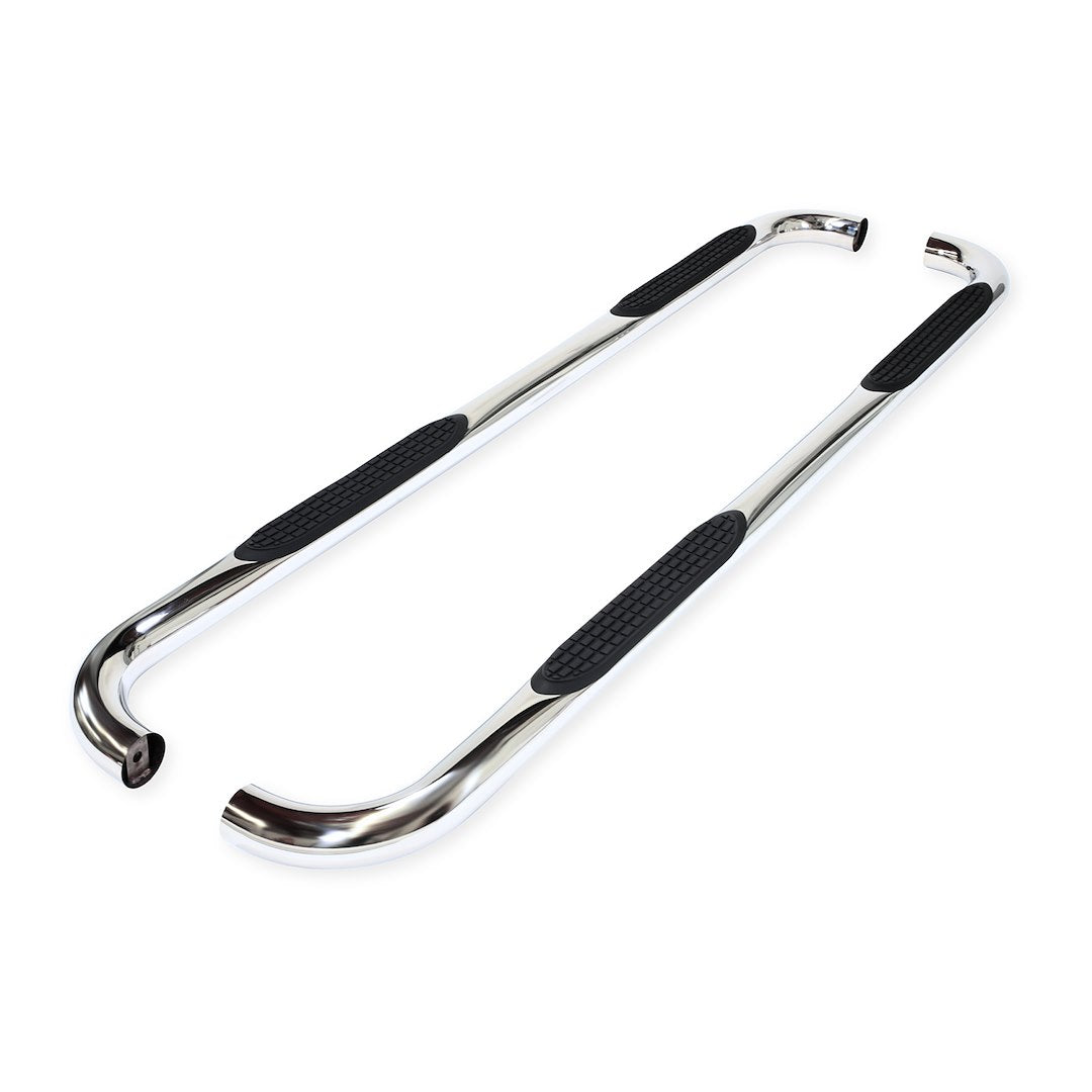 TrailFX 3" Round Step Bar For Jeep Wrangler JL 4 Dr - Stainless