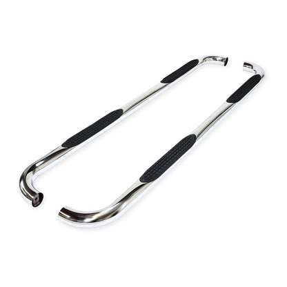 TrailFX 3" Round Step Bar For Jeep Wrangler JL 4 Dr - Stainless