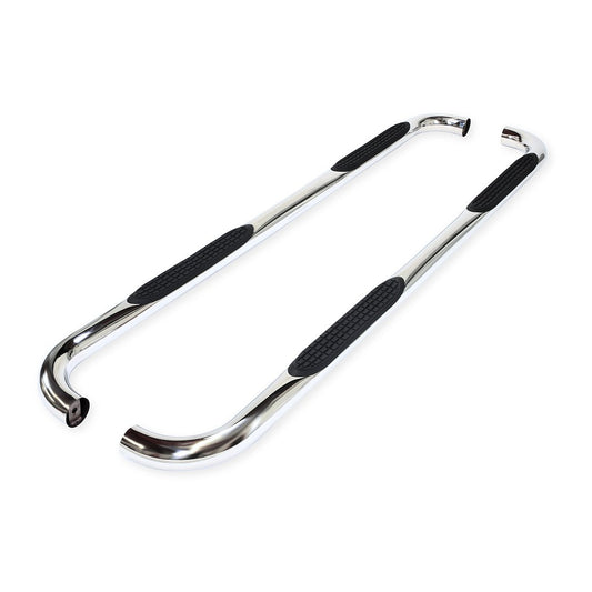 TrailFX 3" Round Step Bar For Jeep Wrangler JL 4 Dr - Stainless