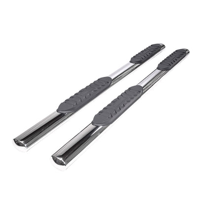 TrailFX 4" Oval Straight Step Bar For 2019-2023 Ranger Extended Cab- Stainless