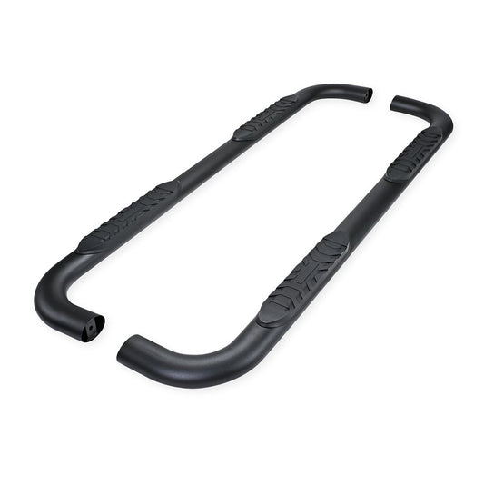 TrailFX 4" Oval Bent Step Bar For 2024-2025 Tacoma Access Cab - Black