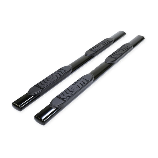 TrailFX 5" Oval Straight Step Bar For 2015-2025 Colorado/Canyon Crew Cab - Black