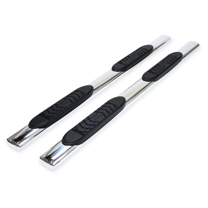 TrailFX 5" Oval Straight Step Bar For 2022-2025 Tundra Crew Cab -Stainless