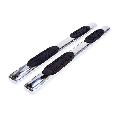 TrailFX 6" Oval Straight Step Bar For Toyota Tacoma Double Cab (Crew Cab) - Stainless