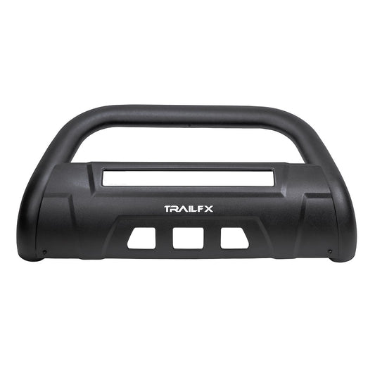 TrailFX 3.5" Oval Bull Bar w/Light Option For 2022-2025 Tundra- Black