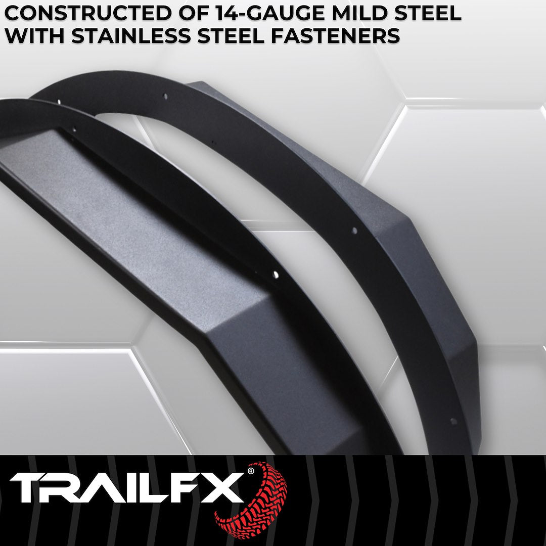 TrailFX Rear Angled Fender Flares For 2021-2025 Bronco 2 Door