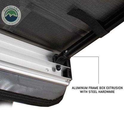Overland Vehicle Systems Nomadic Awning 4.5 The Perfect 4.5 Awning with Black Cover