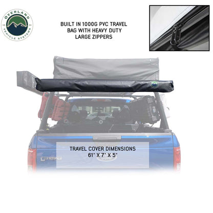 Overland Vehicle Systems Nomadic Awning 4.5 The Perfect 4.5 Awning with Black Cover