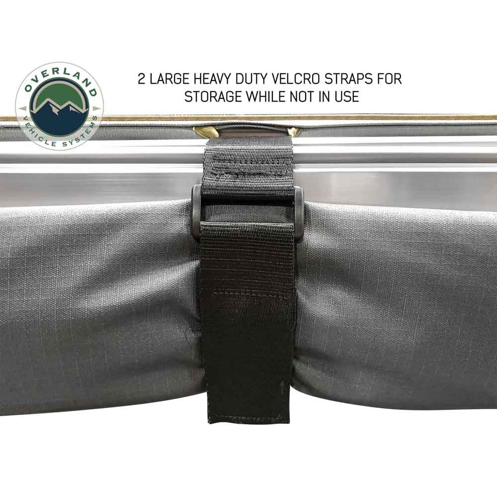 Overland Vehicle Systems Nomadic Awning 2.0 - 6.5' with Black Cover