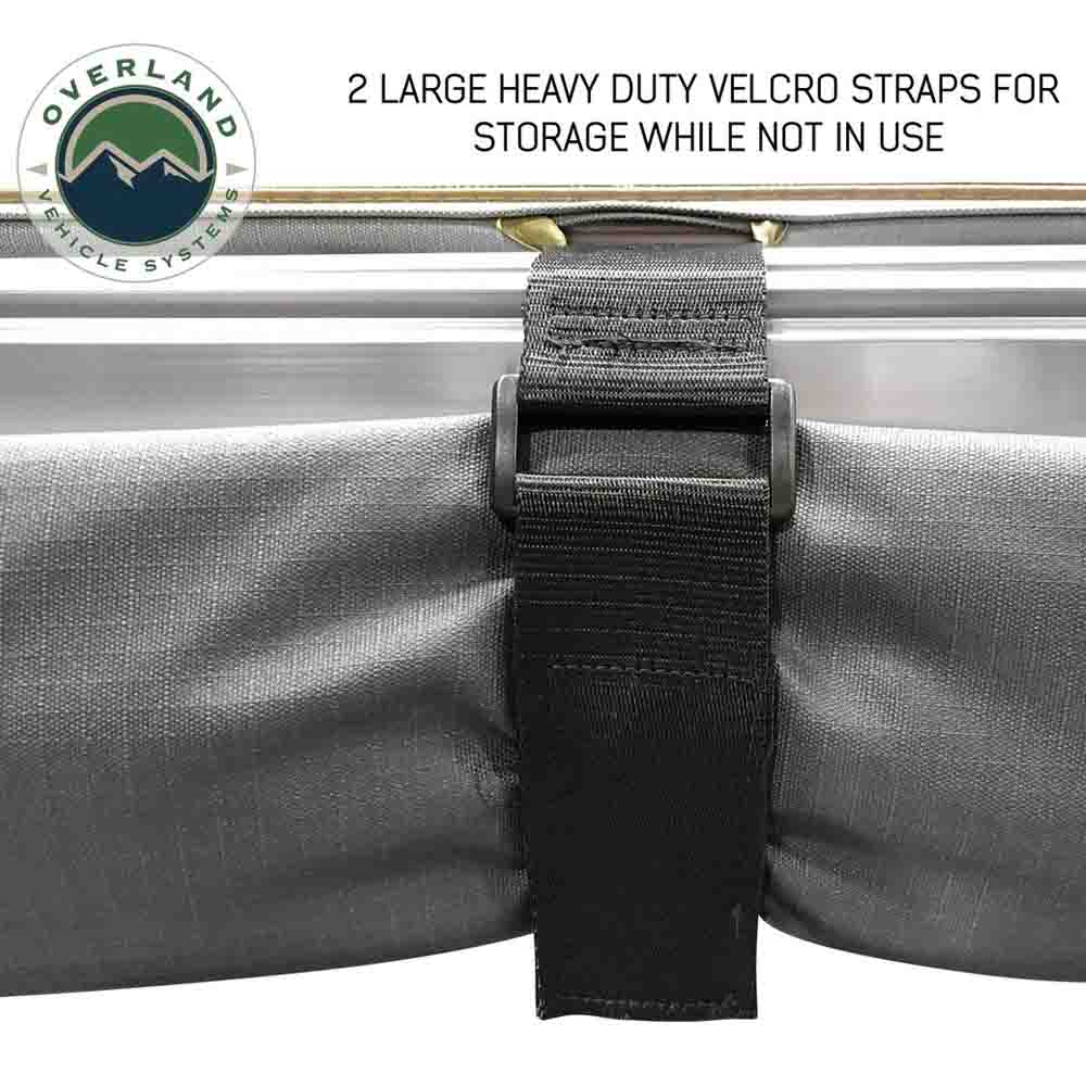 Overland Vehicle Systems Nomadic Awning 2.5 - 8.0 ft. with Black Cover