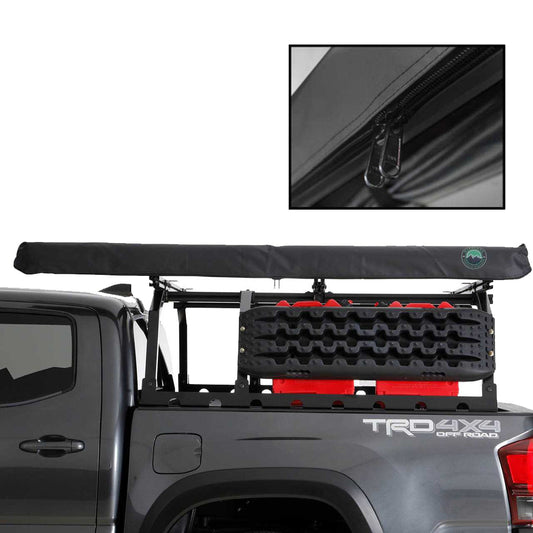 Overland Vehicle Systems Nomadic Awning 2.5 - 8.0 ft. with Black Cover