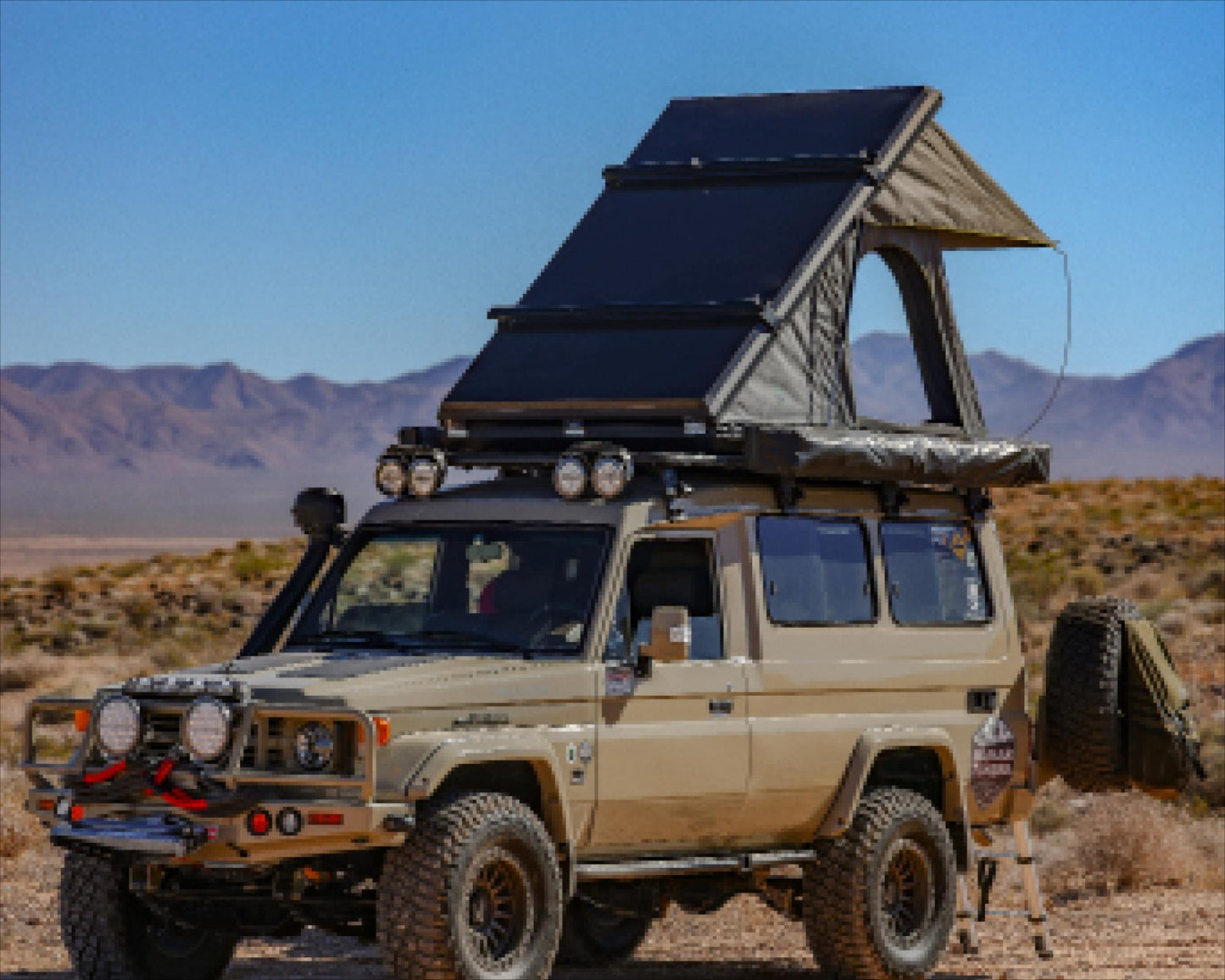 Overland Vehicle Systems Mamba 3 Roof Top Tent - Clam Shell Roof Top Tent