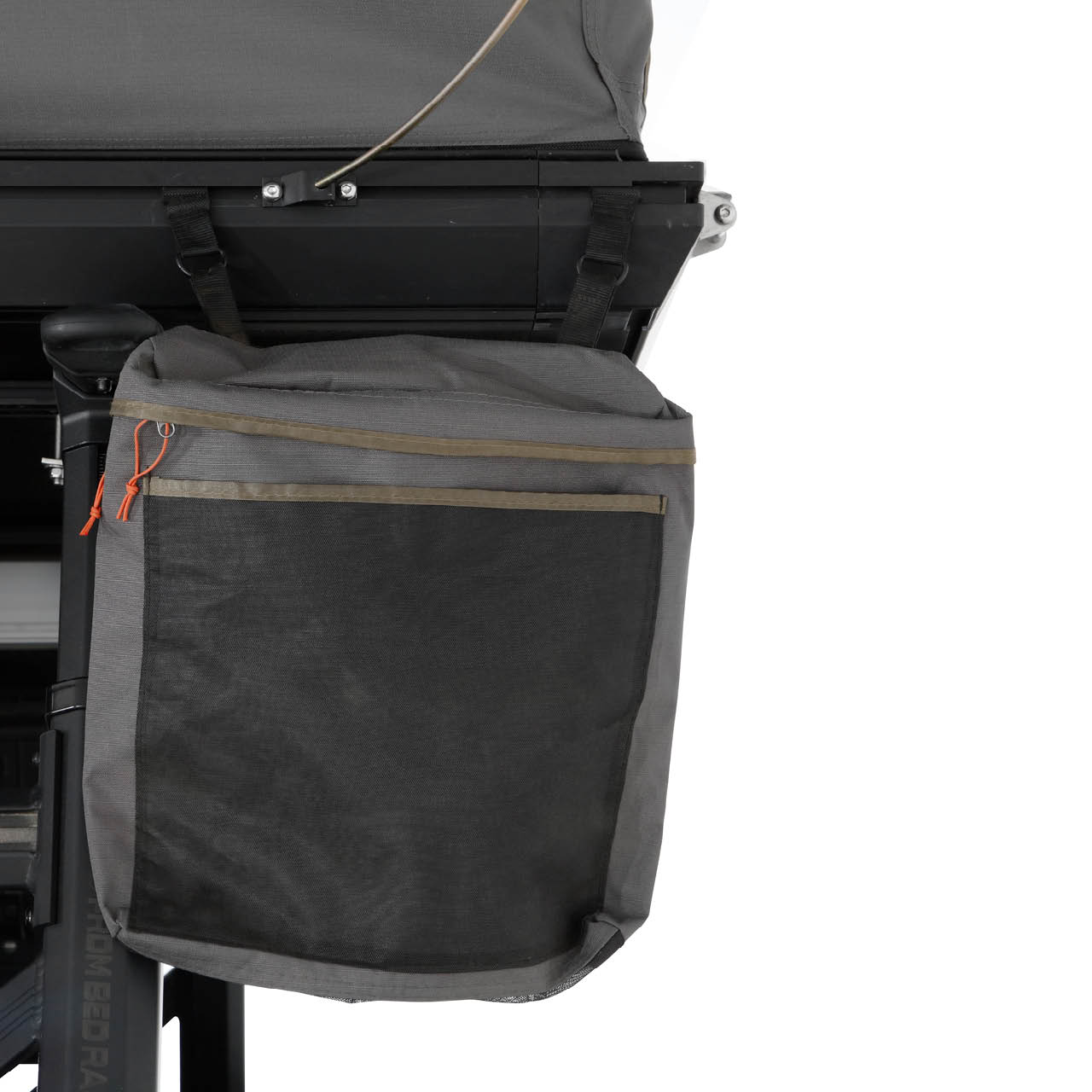 Overland Vehicle Systems Aluminum Clam Shell Roof Top Tent Sidewinder Side Opening