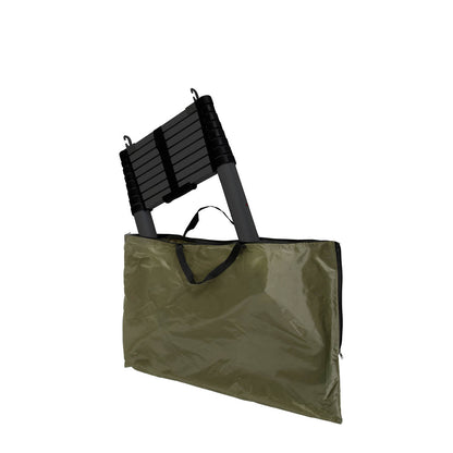 Overland Vehicle Systems Aluminum Clam Shell Roof Top Tent Sidewinder Side Opening