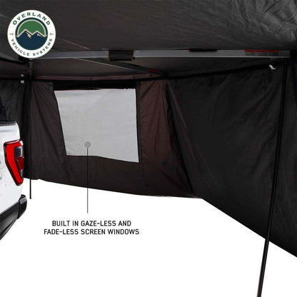 Overland Vehicle Systems 270 Awning Wall With Window - Nomadic Awning 270 Side Wall 2