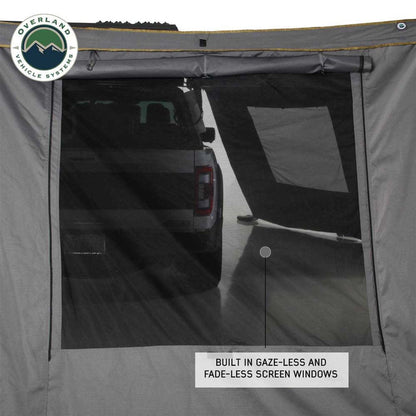 Overland Vehicle Systems 270 Awning Wall With Window - Nomadic Awning 270 Side Wall 2