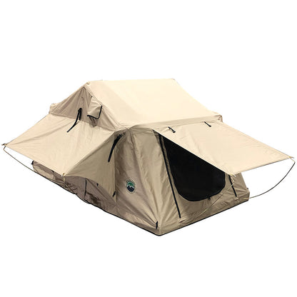 Overland Vehicle Systems TMBK Roof Top Tent OVS 3 Person w/ Green Rain Fly