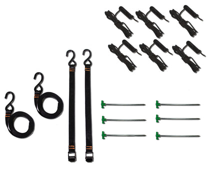 Overland Vehicle Systems Awning Bracket Kit for 270 Awning Driver and Passenger or 180 Awning
