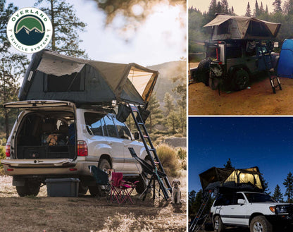 Overland Vehicle Systems Best Hard Shell Rooftop Tent Bushveld II