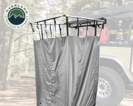 Overland Vehicle Systems Car-Side Shower Room
