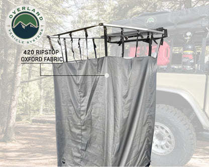 Overland Vehicle Systems Car-Side Shower Room