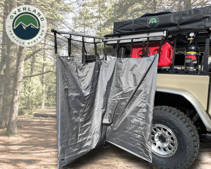 Overland Vehicle Systems Car-Side Shower Room