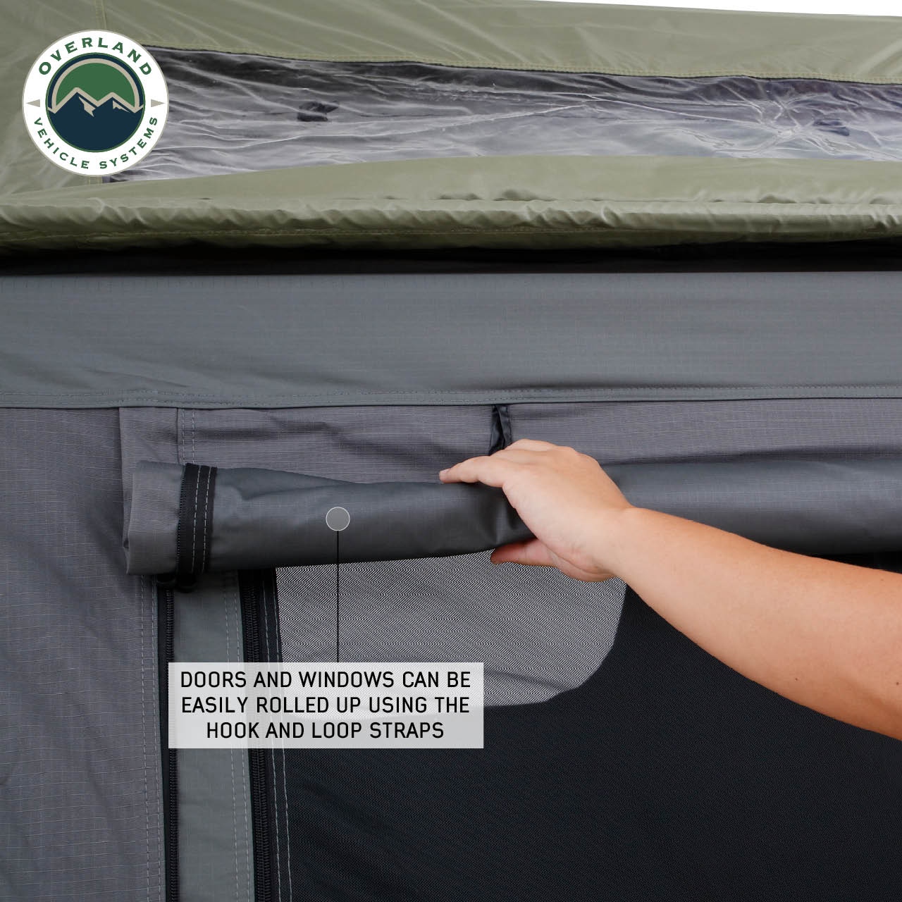 Overland Vehicle Systems Extended Roof Top Tent - The Perfect 4 Person Roof Top Tent