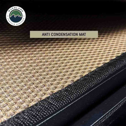 Overland Vehicle Systems HD Bundu 2 - Hard Shell Roof Top Tent, 2 Person, Grey Body and Black Rainfly