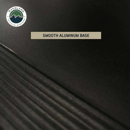 Overland Vehicle Systems HD Bundu 2 - Hard Shell Roof Top Tent, 2 Person, Grey Body and Black Rainfly