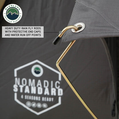 Overland Vehicle Systems Nomadic 3 Standard Roof Top Tent 3 Person Roof Top Tent